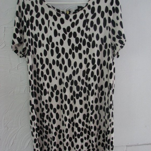 beautiful , zebra like, polka dots dress H & M - Picture 1 of 2